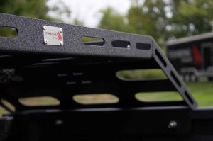 Jeep Gladiator JT Truck Bed Storage Rack - Fishbone Offroad - Powder Coated - Black - `20-`27
